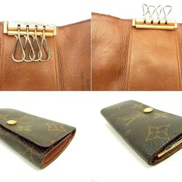 Louis Vuitton Key holder Monogram Brown Woman unisex Authentic Used - Picture 11 of 13